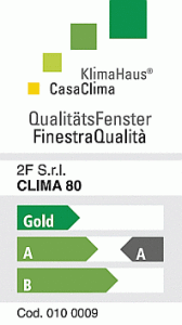 Certificazione Finestra Qualità CasaClima