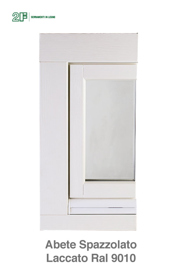 Abete Spazzolato Laccato Ral 9010