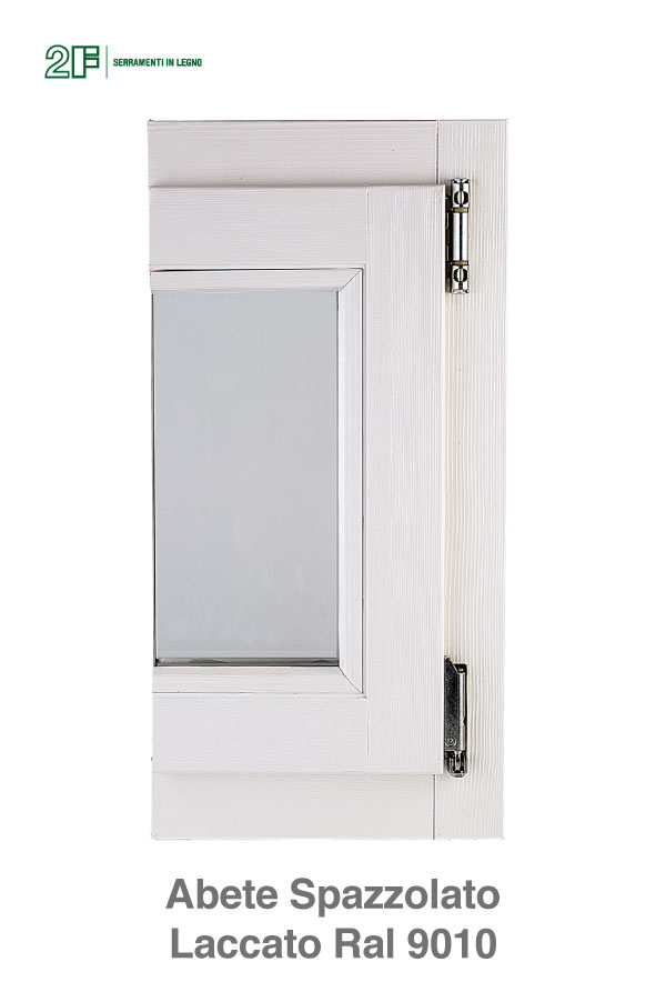 Abete Spazzolato Laccato Ral 9010