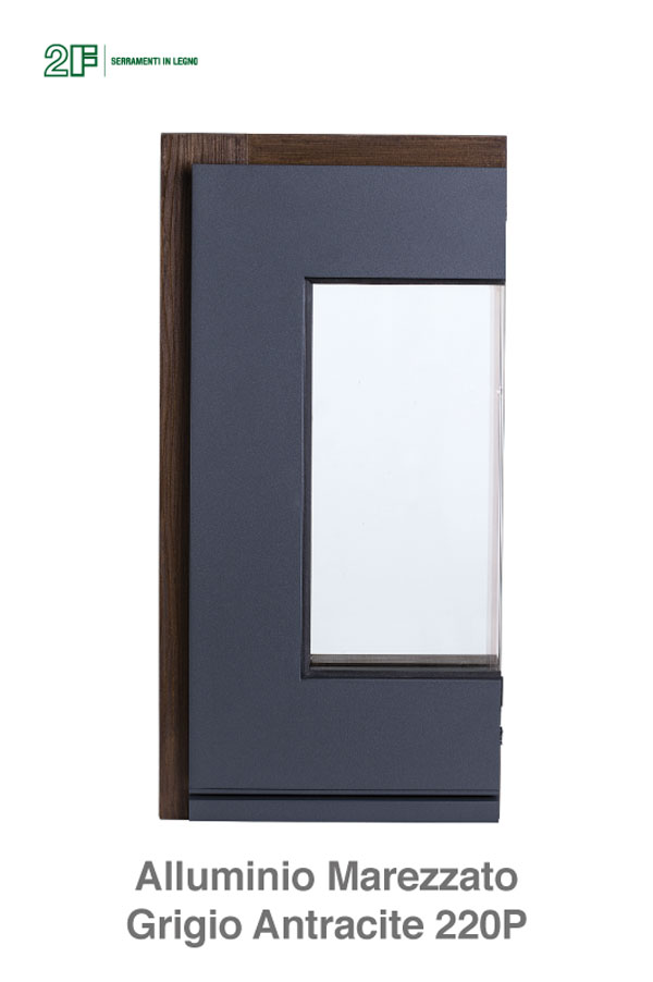 Alluminio Marezzato Grigio Antracite 220P