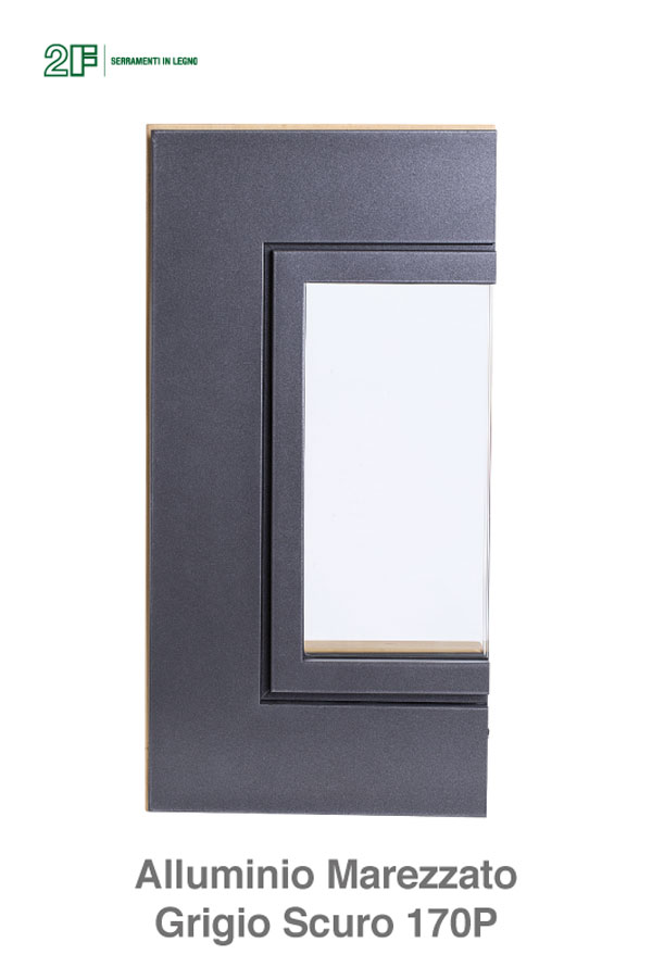 Alluminio Marezzato Grigio Scuro 170P