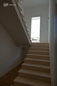 Villa liberty contemporanea - serramenti in legno laccato bianco - 24