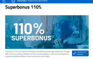 Superbonus 110% - minisito tematico