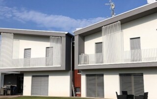 serramenti Clima 80 di 2F per abitazione moderna a Costabissara - Vicenza