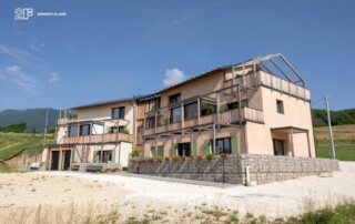 Progetto Corte del Vento a Schio (Vicenza) - Serramenti in legno 2F - 12