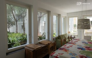 Serramenti a battente e alzanti scorrevoli legno alluminio - montaggio filomuro - 7