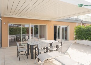 Serramenti in legno Clima 80 filomuro by 2F per un attico a Padova - 1