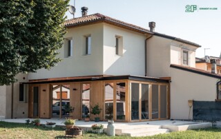 Casa dei Tigli - serramenti a filo muro 2F per residenza unifamiliare a Motta di Costabissara (Vicenza) - 15